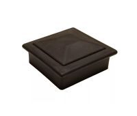 Крышка верхняя ПВХ для столба 125х125 Графит Крышка верхняя ПВХ для столба 125х125 Графит