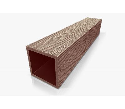 Столб опорный ДПК 100×100 Шоколад от производителя  Deckart (Россия) по цене 1 057 р