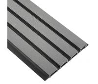 Реечная Фасадная панель Wood-X 219х26 (Шлифованная) Серый Реечная Фасадная панель Wood-X 219х26 (Шлифованная) Серый