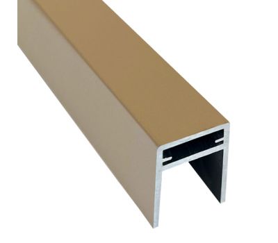 П-профиль алюминиевый 35x25 Дуб от производителя EasyDecking по цене 750 р П-профиль алюминиевый 35x25 Дуб от производителя EasyDecking по цене 750 р