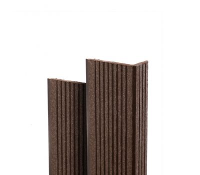 Угол торцевой Tehno Шоколад от производителя Ecodecking по цене 280 р Угол торцевой Tehno Шоколад от производителя Ecodecking по цене 280 р