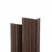 Угол торцевой Tehno Шоколад от производителя Ecodecking по цене 280 р Угол торцевой Tehno Шоколад от производителя Ecodecking по цене 280 р