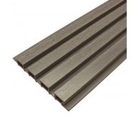 Доска Фасадная из ДПК Wood Рейка Графит