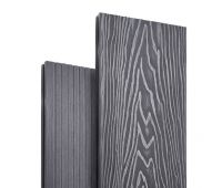 Террасная доска ДПК Solid Полнотелая 150х21 Серый Террасная доска ДПК Solid Полнотелая 150х21 Серый