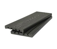 Многофункциональный профиль из ДПК 3D WOOD BRUSHING Серый