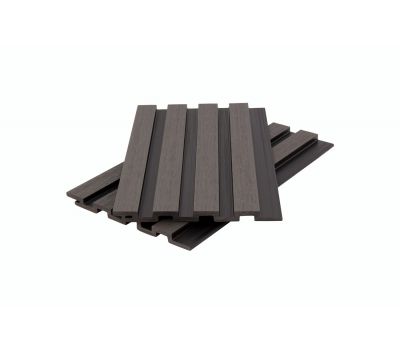 Стеновая панель брусковая из ДПК CO-EX MIX Grey dark от производителя  Polivan Group по цене 702 р