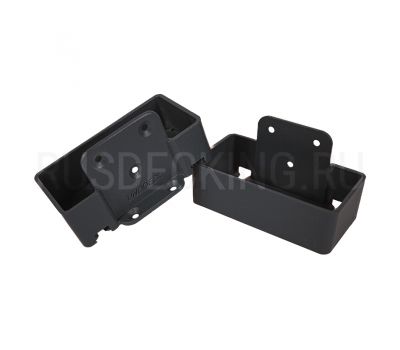 Комплект крепления перил прямое из алюминия от производителя RusDecking по цене 573 р Комплект крепления перил прямое из алюминия от производителя RusDecking по цене 573 р