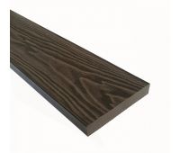 Террасная доска Смарт 3D Полнотелая без паза Венге Соренто Террасная доска Смарт 3D Полнотелая без паза Венге Соренто