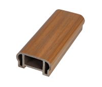 Перила верхнее фигурное 100х50 Extrusion Тик Перила верхнее фигурное 100х50 Extrusion Тик