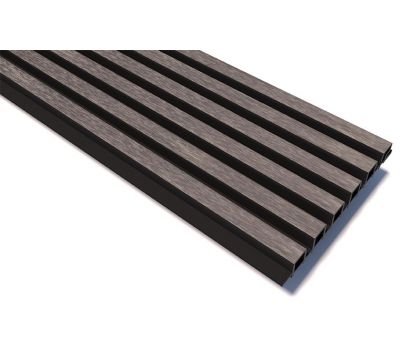 Реечные панели Lines Ultra Smoke gray от производителя Woodvex по цене 1 071 р Реечные панели Lines Ultra Smoke gray от производителя Woodvex по цене 1 071 р