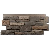 Цокольный сайдинг Creek Ledgestone (Бутовый камень) Bucks County Gray Цокольный сайдинг Creek Ledgestone (Бутовый камень) Bucks County Gray