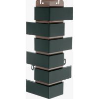 Угол наружный Кирпич клинкерный Графит Угол наружный Кирпич клинкерный Графит