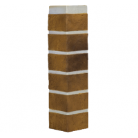 Угол наружный Кирпич Рустикальный 05 Угол наружный Кирпич Рустикальный 05