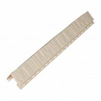 Угол наружный для цокольного сайдинга Скалистый Риф Шампань Угол наружный для цокольного сайдинга Скалистый Риф Шампань