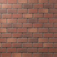 Плитка Фасадная битумная, HAUBERK кирпич Терракотовый Плитка Фасадная битумная, HAUBERK кирпич Терракотовый