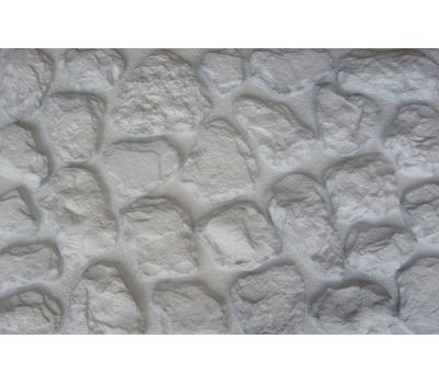 Фасадные панели Камень мелкий Белый от производителя  Aelit по цене 320 р