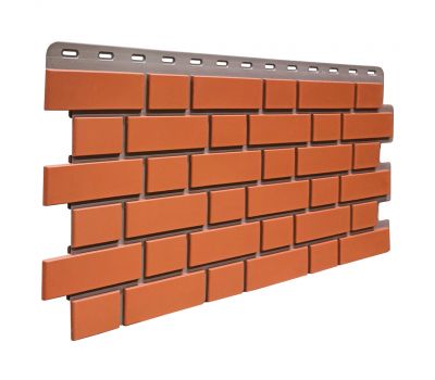 Цокольный сайдинг Кирпич Клинкерный Керамический от производителя  Fineber по цене 595 р
