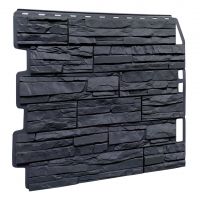 Фасадные панели Скол - Асфальт Фасадные панели Скол - Асфальт