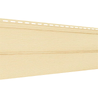 Виниловый сайдинг коллекция Блокхаус (под бревно), Кремовый Виниловый сайдинг коллекция Блокхаус (под бревно), Кремовый