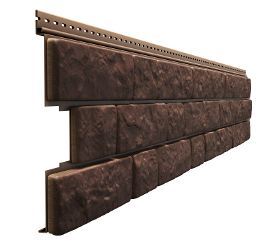Фасадные панели - серия LUX BERGART под камень Кедровый орех  от производителя  Docke по цене 394 р