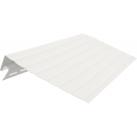 Ветровая (карнизная) доска 3050 мм Белая Ветровая (карнизная) доска 3050 мм Белая