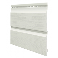 Виниловый сайдинг панель двойная Kerrafront Classic - Light Grey Виниловый сайдинг панель двойная Kerrafront Classic - Light Grey