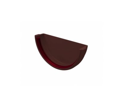 Заглушка желоба универсальная ПВХ Шоколадная от производителя  Grand Line по цене 78 р