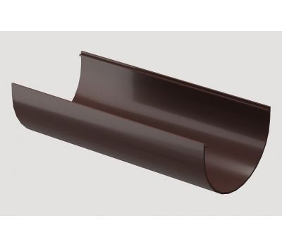 Водосточный желоб 3м Тёмно-коричневый от производителя  Docke по цене 491 р