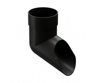 Отвод Premium ПВХ Карбон